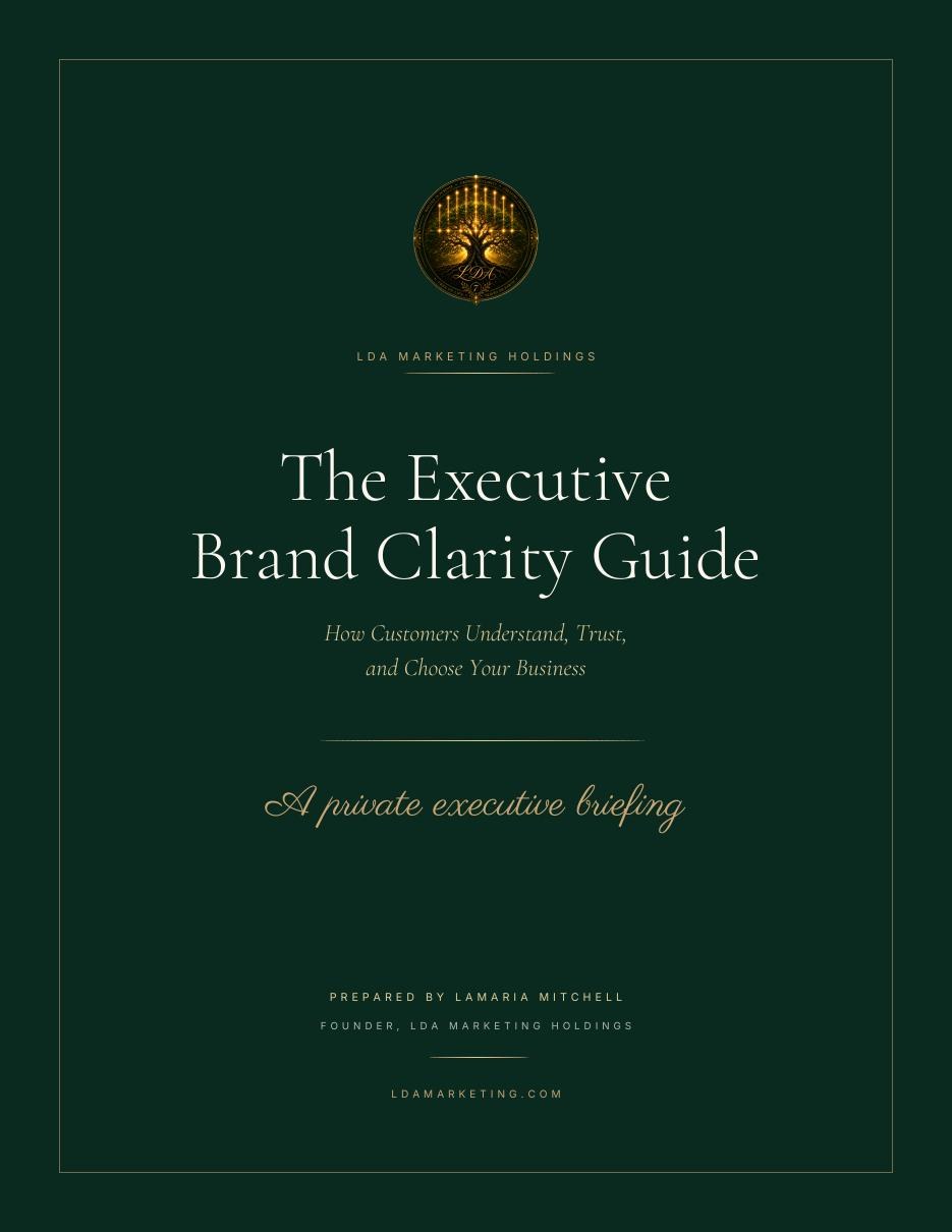 The Executive Brand Clarity Guide, preview of page 1